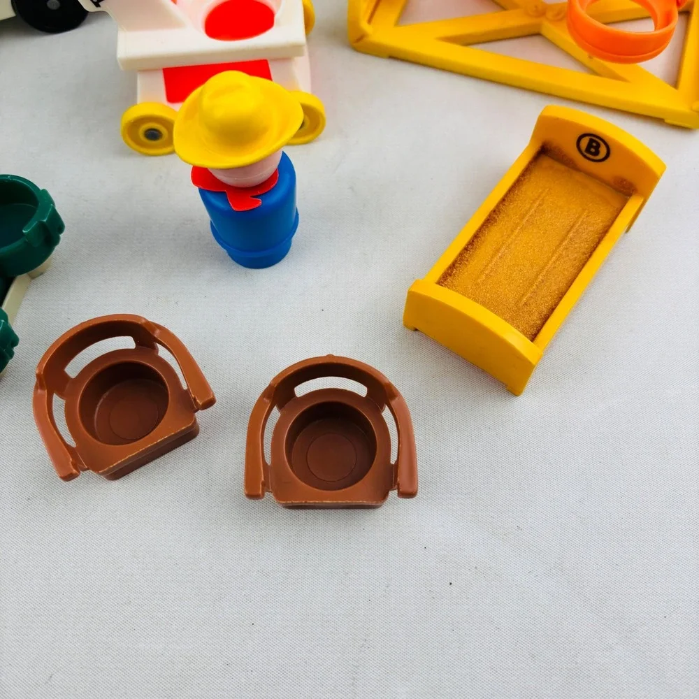 Fisher Price‎ Little People Furniture Lot Cowboy Sesame Street Trucks Playground